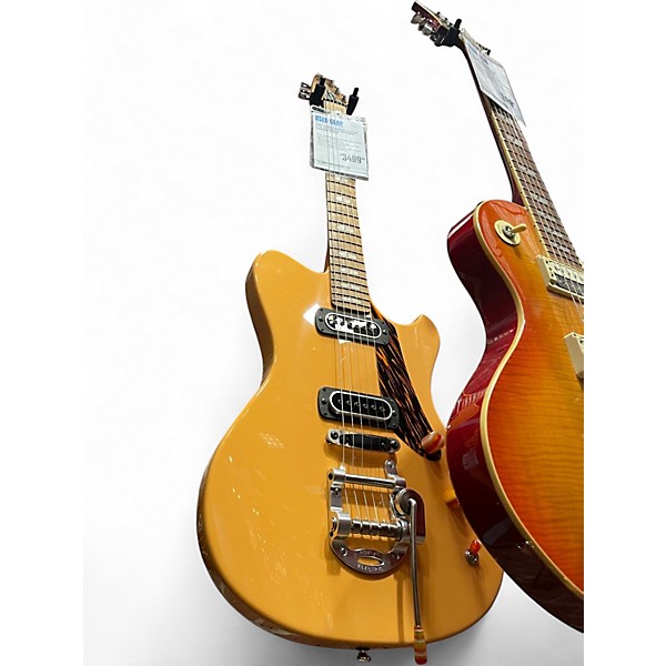 Used Powers Electric A-TYPE FF42 Creamsicle Solid Body Electric Guitar