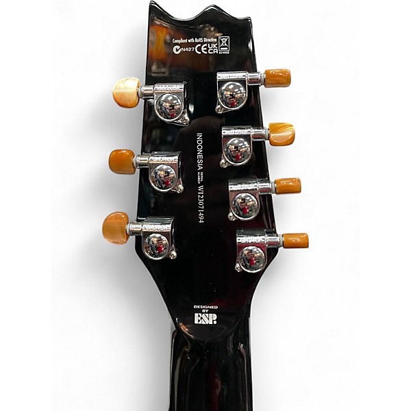 Used ESP LTD TL7 Black Acoustic Electric Guitar