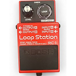 Used BOSS RC1 Loop Station Pedal