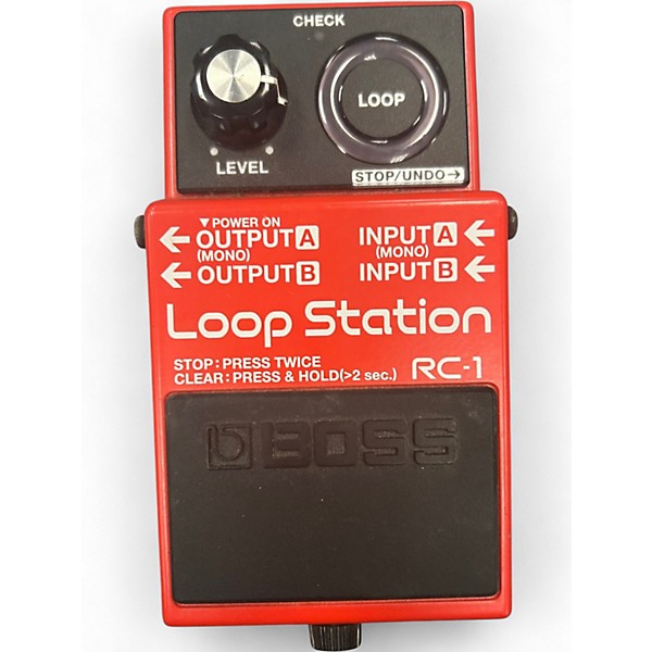 Used BOSS RC1 Loop Station Pedal