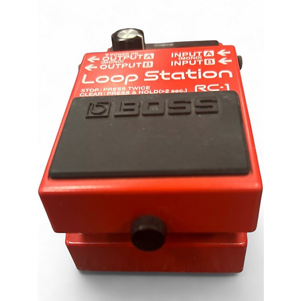 Used BOSS RC1 Loop Station Pedal