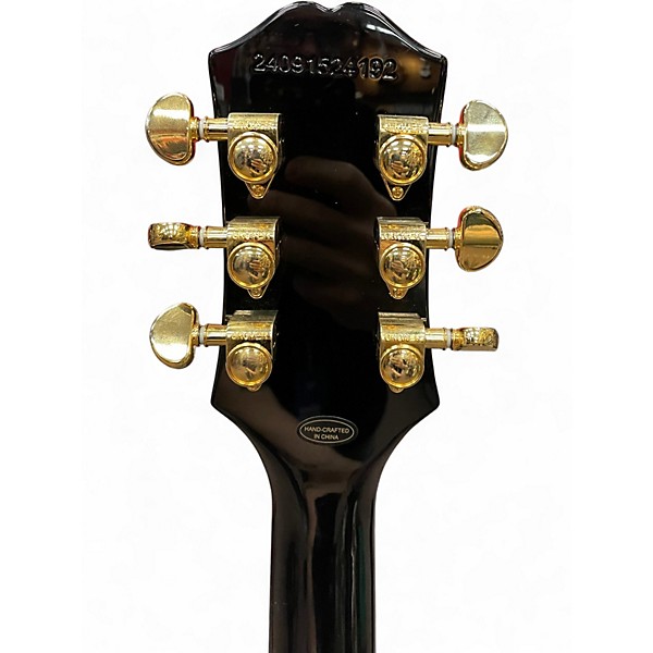 Used Epiphone Les Paul Custom Pro Antique Ivory Solid Body Electric Guitar