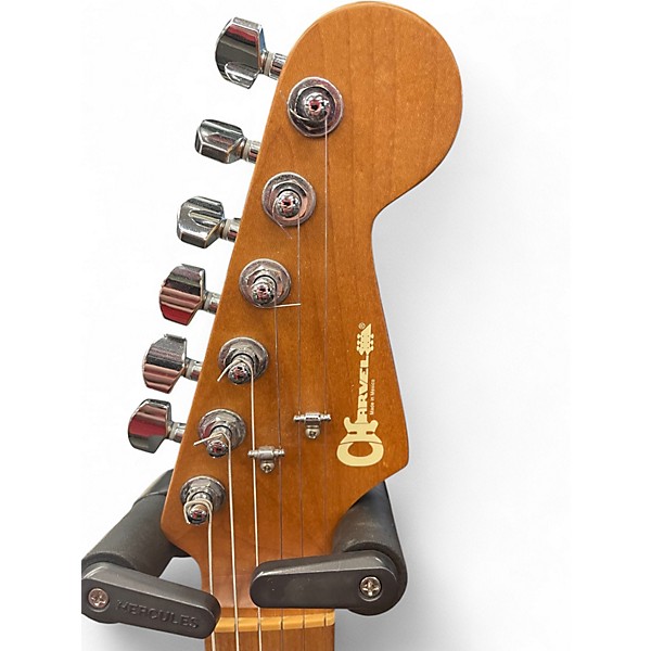 Used Charvel Pro-Mod DK22 SSS 2PT CM Electron Blue Metallic Solid Body Electric Guitar