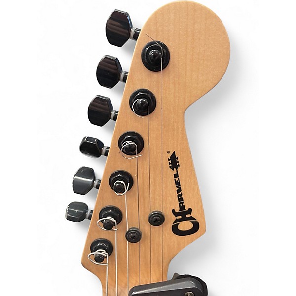 Used Charvel San Dimas Style 2 HH Chlorine Burst Solid Body Electric Guitar