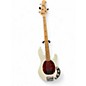 Used Ernie Ball Music Man STINGRAY SLO SPECIAL Olympic White Electric Bass Guitar thumbnail