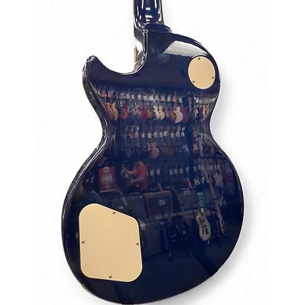 Used 2007 Epiphone Les Paul Standard Flame Maple Blue Burst Solid Body Electric Guitar