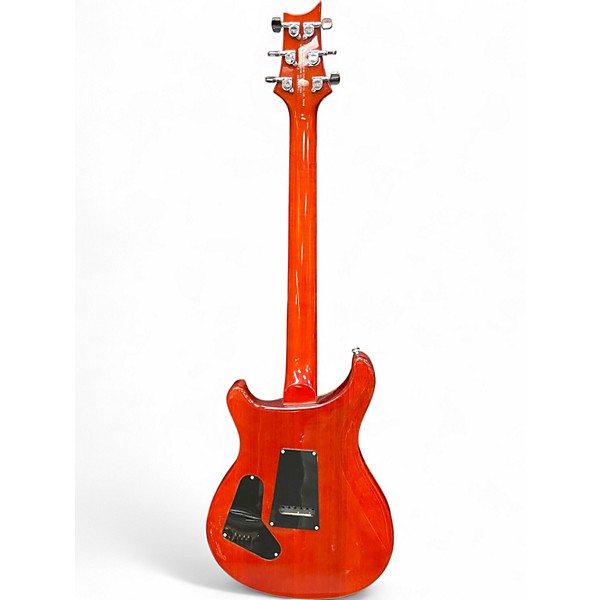 Used PRS SE Custom 24 Amber Solid Body Electric Guitar