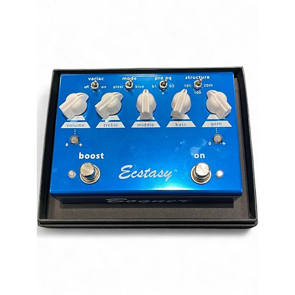 Used Boguer ecstasy blue Guitar Preamp