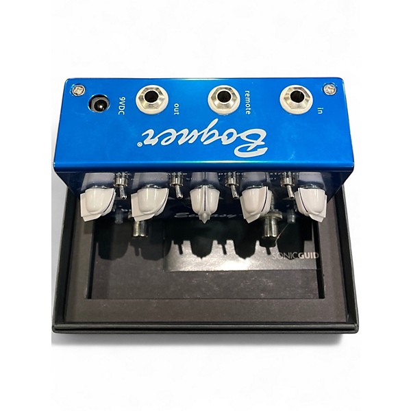 Used Boguer ecstasy blue Guitar Preamp