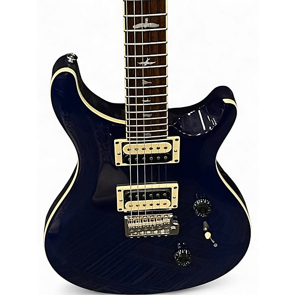 Used PRS SE Standard 24 Blue Solid Body Electric Guitar