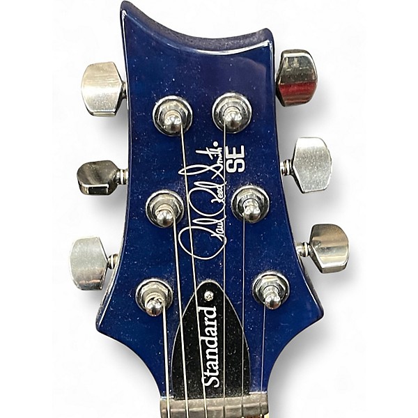 Used PRS SE Standard 24 Blue Solid Body Electric Guitar