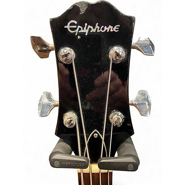 Vintage 1970s Epiphone ET-280 Red Burst Electric Bass Guitar