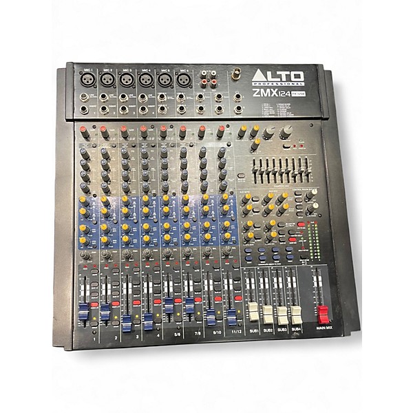 Used Alto ZMX124FX Unpowered Mixer
