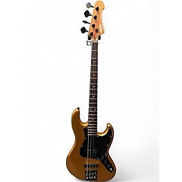 Used Jet DOUBLECUT BASS Gold Electric Bass Guitar