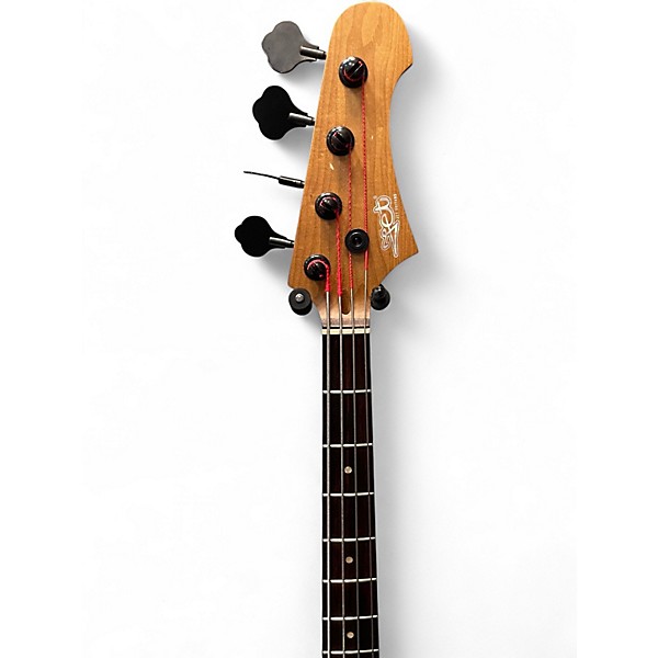 Used Jet DOUBLECUT BASS Gold Electric Bass Guitar