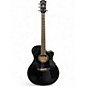 Used Yamaha APX600 Black Acoustic Electric Guitar thumbnail