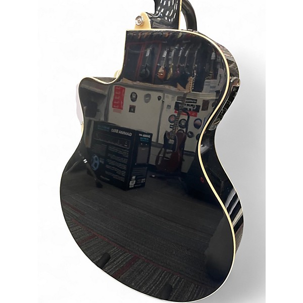 Used Yamaha APX600 Black Acoustic Electric Guitar