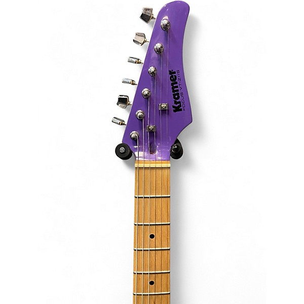Used Kramer FOCUS VT211 PURPLE Solid Body Electric Guitar