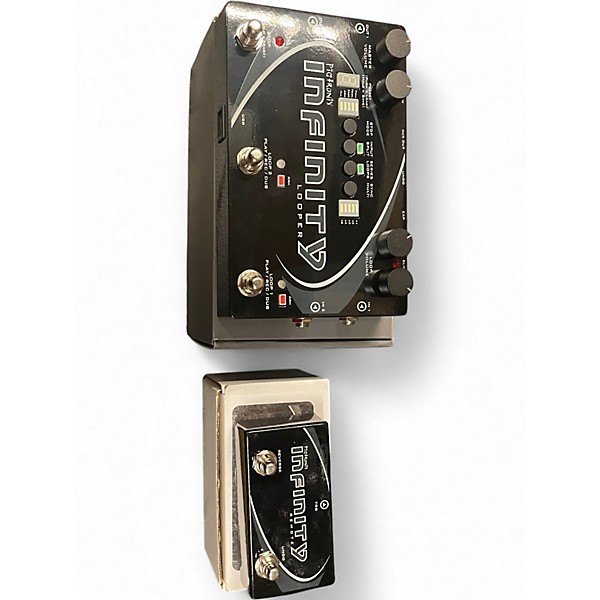 Used Pigtronix Infinity Looper With Infinity Remote Pedal