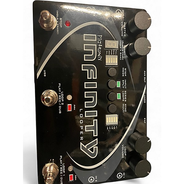 Used Pigtronix Infinity Looper With Infinity Remote Pedal