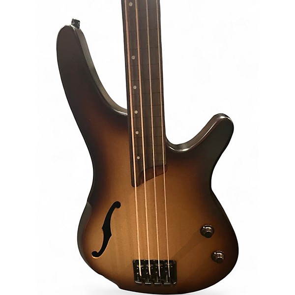 Used Ibanez SRH500F Sunburst Electric Bass Guitar