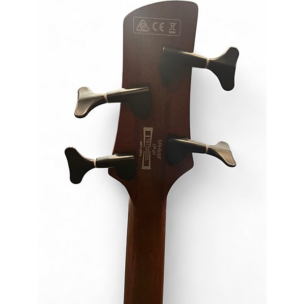 Used Ibanez SRH500F Sunburst Electric Bass Guitar