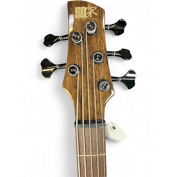 Used Ibanez SR1705B Spalted Maple Electric Bass Guitar