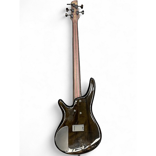 Used Ibanez SR1705B Spalted Maple Electric Bass Guitar