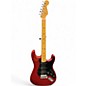 Used 2024 Fender American Ultra II Stratocaster HSS Sinister Red Solid Body Electric Guitar thumbnail