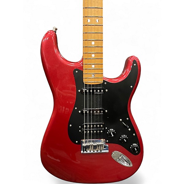 Used 2024 Fender American Ultra II Stratocaster HSS Sinister Red Solid Body Electric Guitar