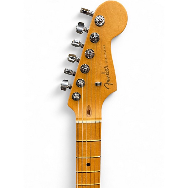 Used 2024 Fender American Ultra II Stratocaster HSS Sinister Red Solid Body Electric Guitar