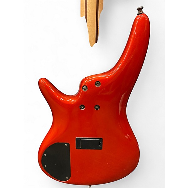 Used Ibanez SR300 Metallic Orange Electric Bass Guitar