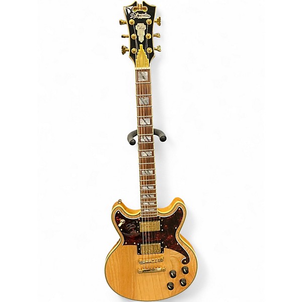 Used D'Angelico Brighton Deluxe Natural Solid Body Electric Guitar