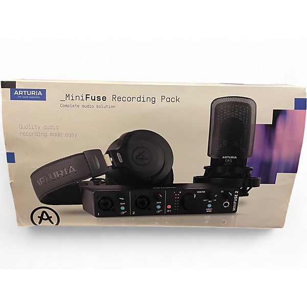 Used Arturia MINI FUSE RECORDING PACK