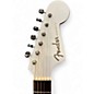 Used Fender Newporter Player White Acoustic Electric Guitar