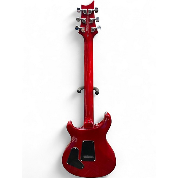 Used PRS SE Custom 24 08 charcoal cherry burst Solid Body Electric Guitar