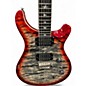 Used PRS SE Custom 24 08 charcoal cherry burst Solid Body Electric Guitar