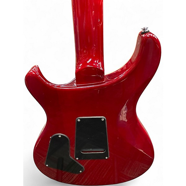 Used PRS SE Custom 24 08 charcoal cherry burst Solid Body Electric Guitar
