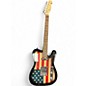 Used Leo Jamyz STRATOCASTER AMERICAN FLAG Solid Body Electric Guitar
