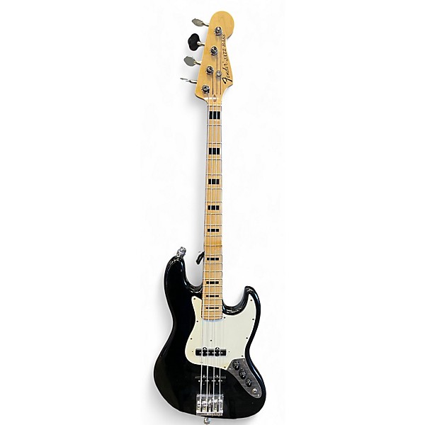 Used Fender Geddy Lee Signature Jazz Bass Black Electric Bass Guitar