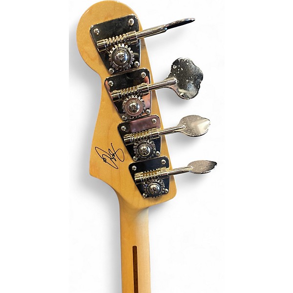 Used Fender Geddy Lee Signature Jazz Bass Black Electric Bass Guitar