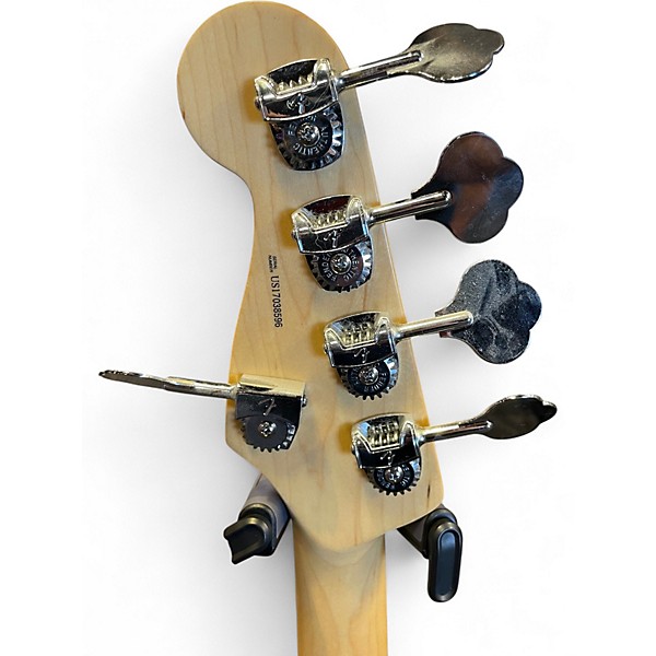 Used 2017 Fender American Standard Precision Bass V 3 Color Sunburst Electric Bass Guitar