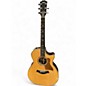 Used Taylor 814CE Natural Acoustic Electric Guitar thumbnail