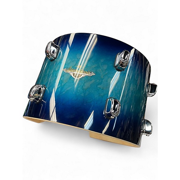 Used TAMA 4 Piece Starclassic Maple Molten Electric Blue Burst Drum Kit