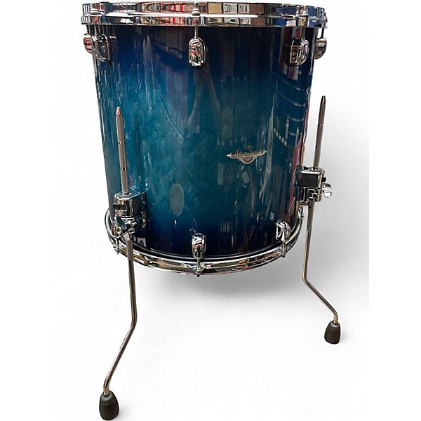 Used TAMA 4 Piece Starclassic Maple Molten Electric Blue Burst Drum Kit