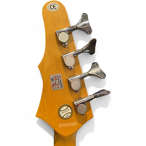 Used Epiphone ACCU BASSM JR/VS 2 Tone Sunburst Electric Bass Guitar