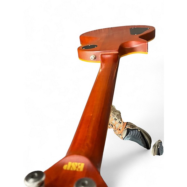 Used ESP LTD EC1000 Deluxe Honey Burst Solid Body Electric Guitar