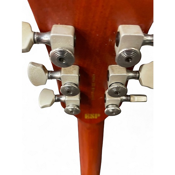 Used ESP LTD EC1000 Deluxe Honey Burst Solid Body Electric Guitar