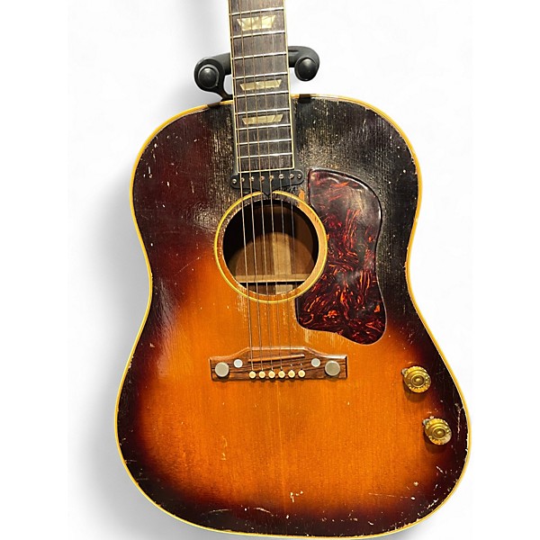 Vintage 1954 Gibson 1954 J-160E Sunburst Acoustic Electric Guitar