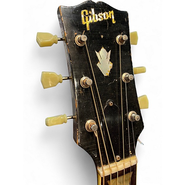 Vintage 1954 Gibson 1954 J-160E Sunburst Acoustic Electric Guitar